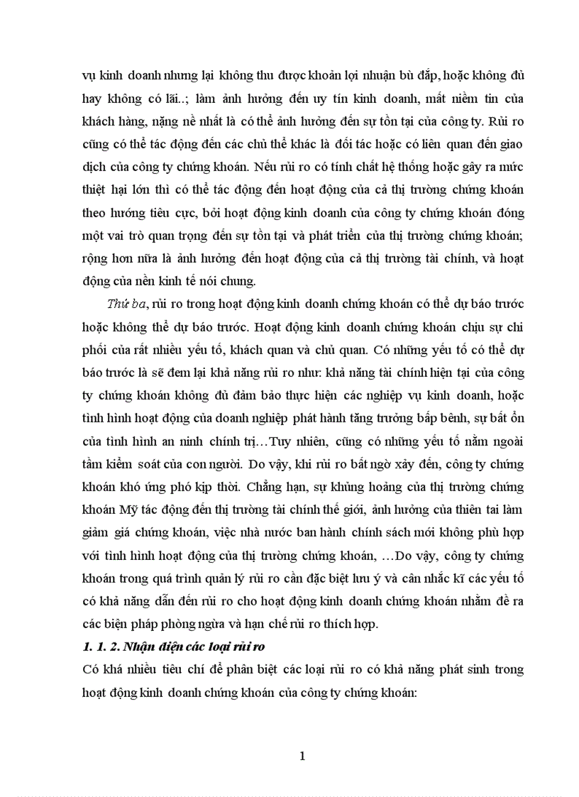 image for page Pháp luật hạn chế rủi ro trong hoạt động kinh doanh chứng khoán của công ty chứng khoán Thực trạng và kiến nghị hoàn thiện 1