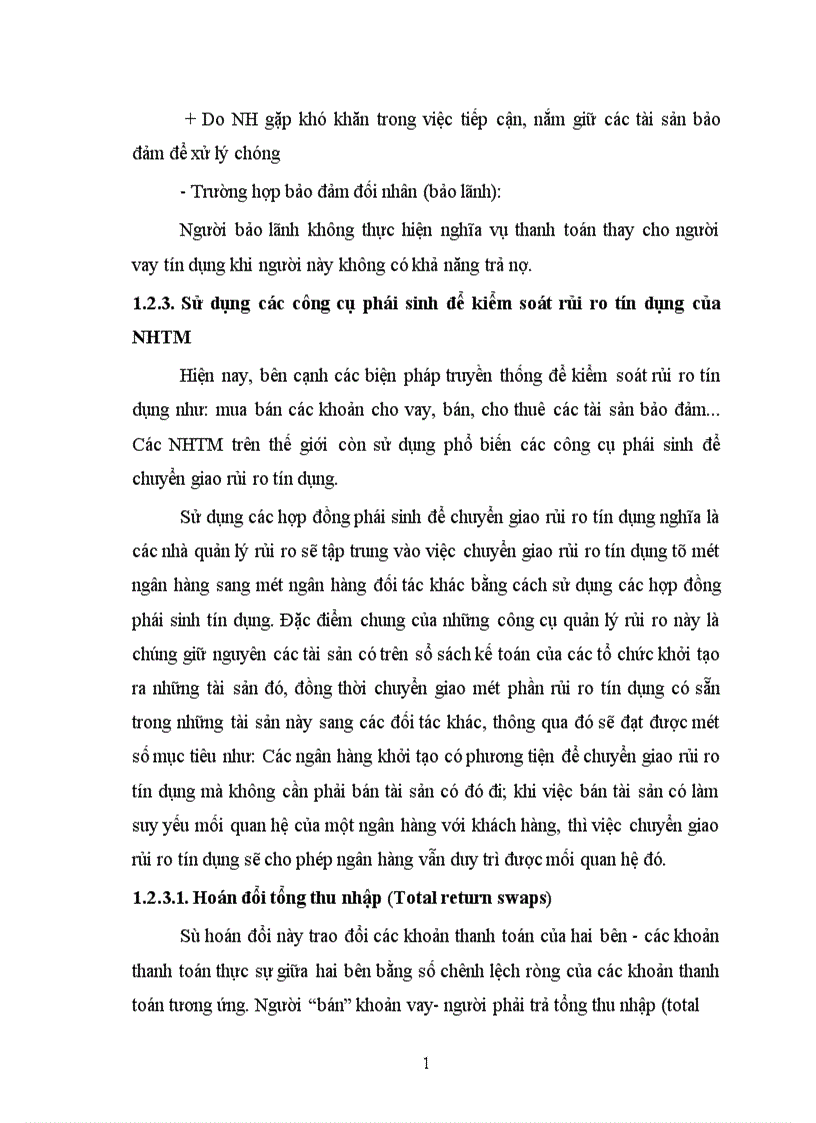 image for page Giải pháp phòng ngừa hạn chế rủi ro tín dụng tại chi nhánh NHCT Hai Bà Trưng Chương 1
