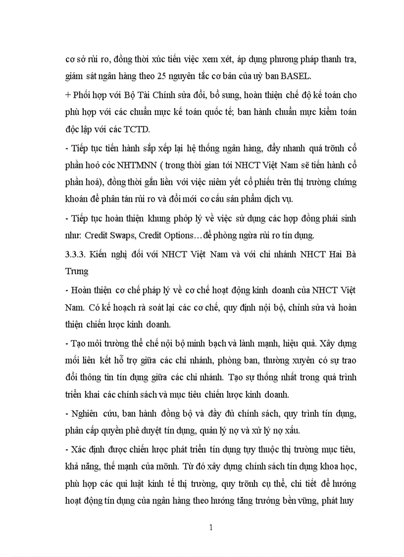 image for page Giải pháp phòng ngừa hạn chế rủi ro tín dụng tại chi nhánh NHCT Hai Bà Trưng Chương 1