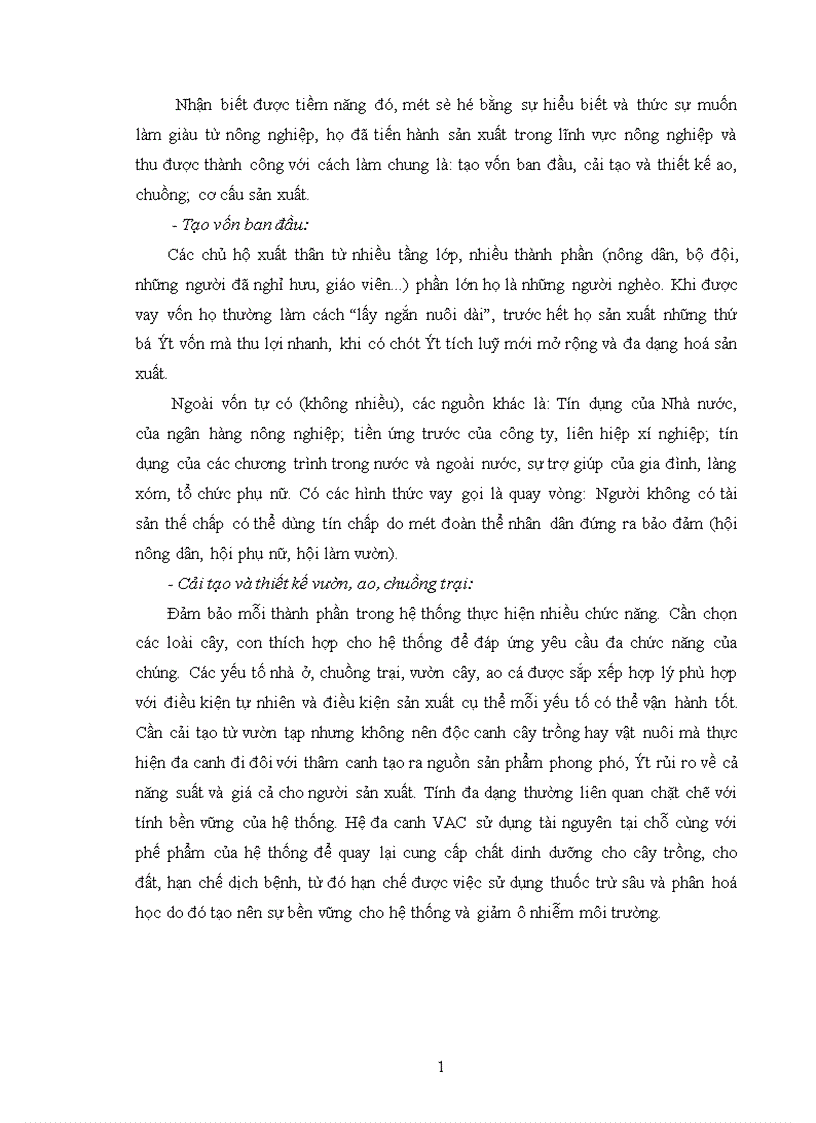 image for page Một số biện pháp nhằm nâng cao năng lực kinh doanh của kinh tế hộ theo mô hình VAC ở nông thôn Việt Nam trong giai đoạn hiện nay