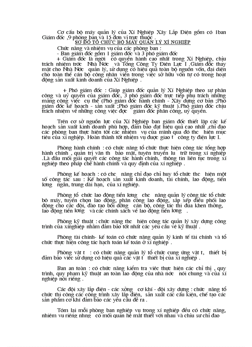 image for page Lợi nhuận và một số biện pháp chủ yếu phấn đấu tăng lợi nhuận ở Xí Nghiệp Xây Lắp Điện 1