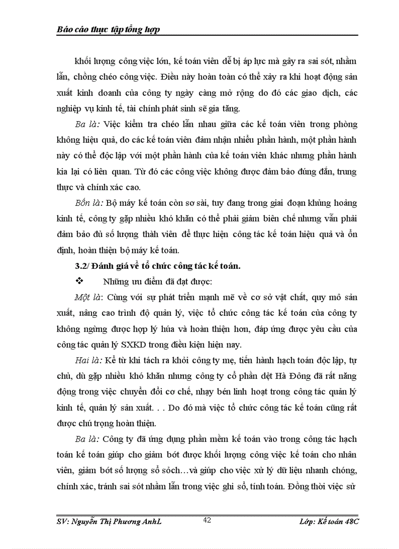 image for page Một số đánh giá về tình hình tổ chức hạch toán kế toán tại Công ty Cổ phần dệt Hà Đông