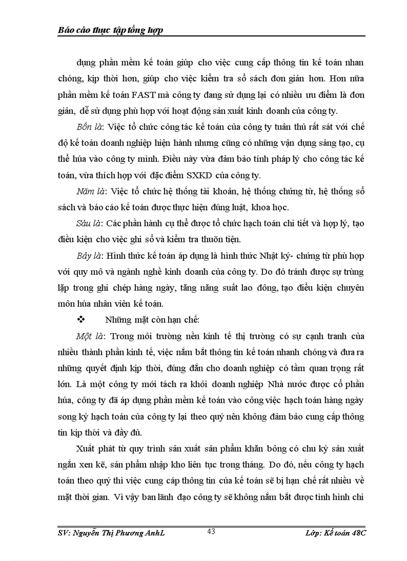 image for page Một số đánh giá về tình hình tổ chức hạch toán kế toán tại Công ty Cổ phần dệt Hà Đông