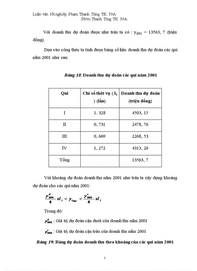 image for page Vận dụng một số phương pháp thống kê phân tích biến động doanh thu tại khách sạn Hoà Bình