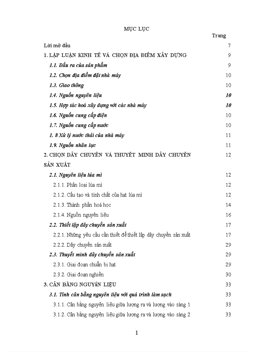 image for page thiết kế một nhà máy sản xuất bột mỳ với năng suất 150tấn