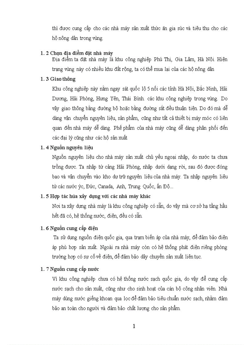 image for page thiết kế một nhà máy sản xuất bột mỳ với năng suất 150tấn