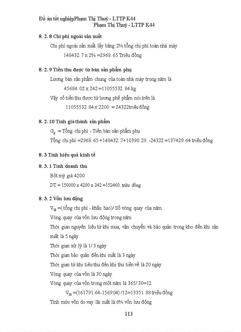 image for page thiết kế một nhà máy sản xuất bột mỳ với năng suất 150tấn