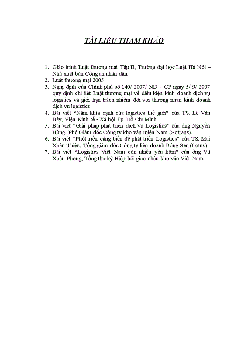 image for page Giải pháp phát triển dịch vụ Logistics