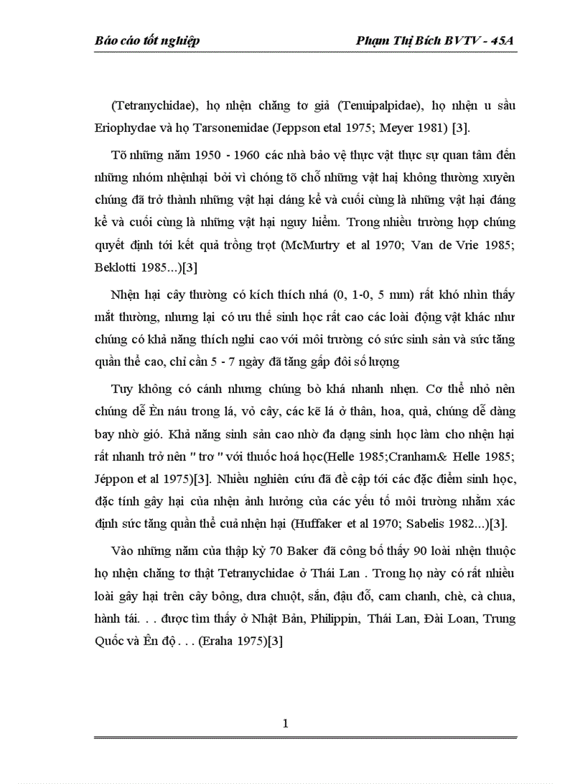 image for page Nghiên cứu khả năng nhân nuôi và sử dụng nhện bắt mồi Amblyseius sp trong phòng chống nhện đỏ Tetranychus cinnabarinus Kochs