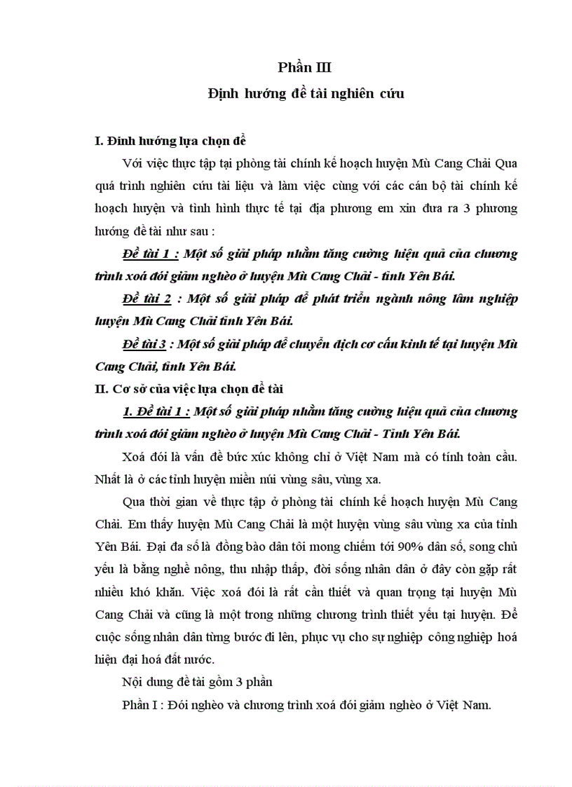 image for page Tình hình hoạt động hiện tại và những phương hướng của phòng Tài chính kế hoạch huyện Mù Cang Chải