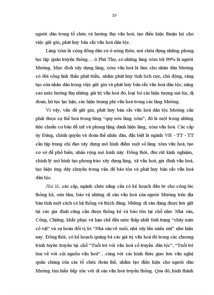 image for page Vai trò của nhân tố chủ quan trong việc giữ gìn phát huy bản sắc văn hoá dân tộc mường ở Phú Thọ hiện nay thực trạng và vấn đề đặt ra