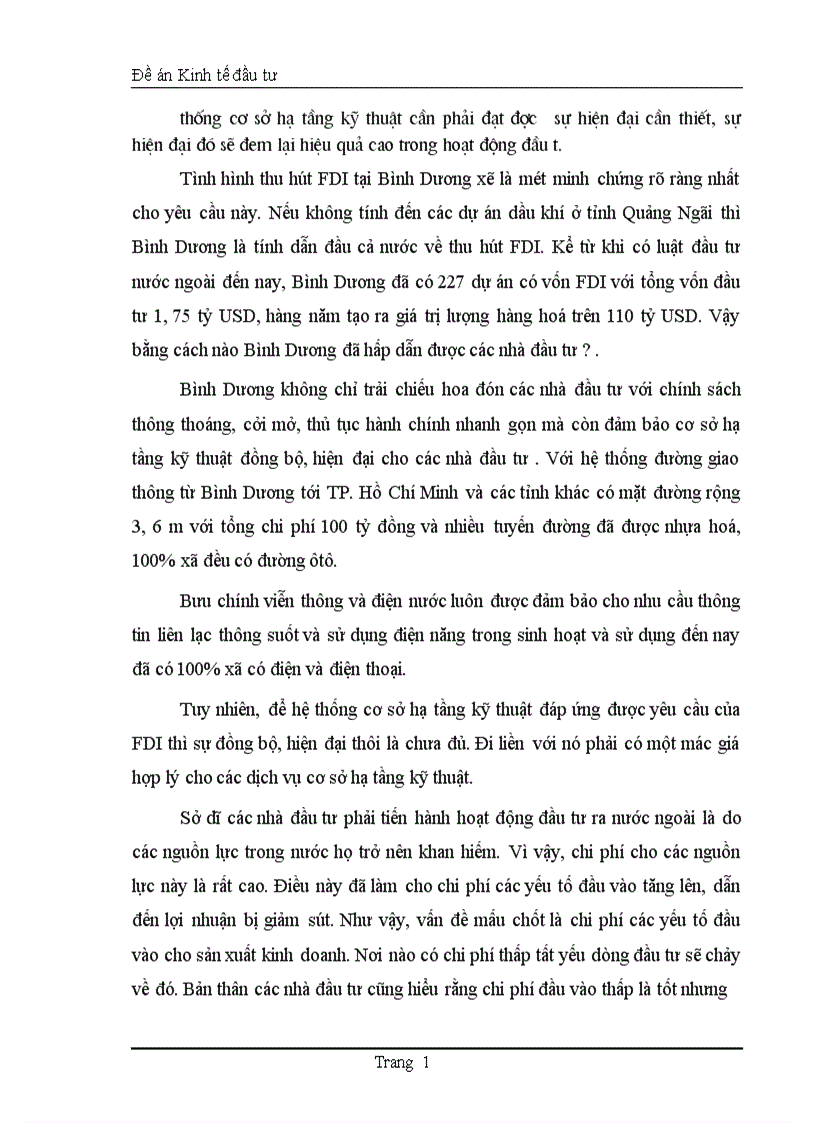 image for page Thực trạng đầu tư phát triển cơ sở hạ tầng kỹ thuật ở Việt Nam trong thời gian qua và một số giải pháp trong thời gian tới nhằm thu hút vốn đầu tư trực tiếp nước ngoài 1