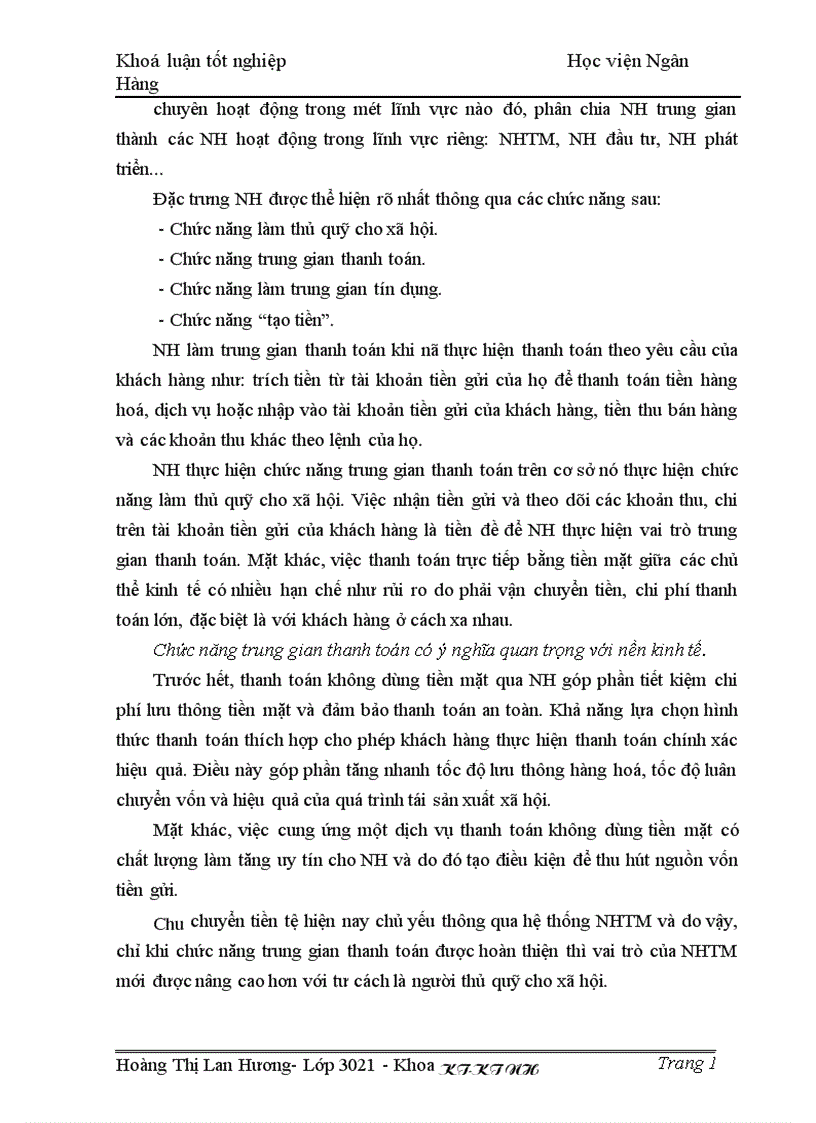 image for page Giải pháp nhằm nâng cao chất lượng công tác thanh toán chuyển tiền điện tử tại Chi nhánh Ngân hàng Công thương Đống Đa Hà Nội 1