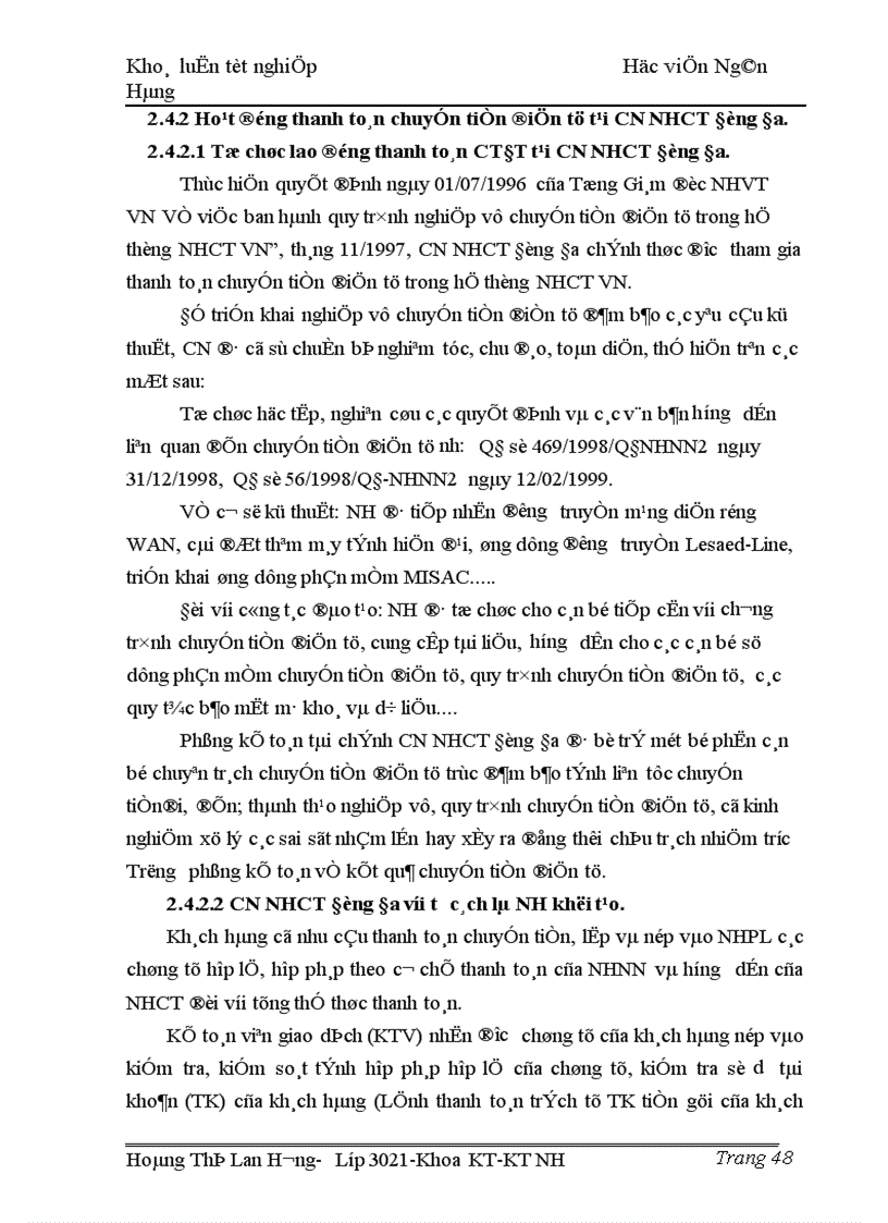 image for page Giải pháp nhằm nâng cao chất lượng công tác thanh toán chuyển tiền điện tử tại Chi nhánh Ngân hàng Công thương Đống Đa Hà Nội 1
