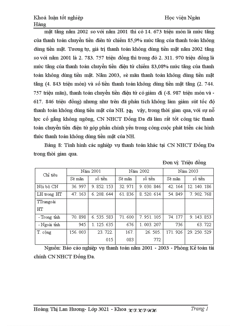 image for page Giải pháp nhằm nâng cao chất lượng công tác thanh toán chuyển tiền điện tử tại Chi nhánh Ngân hàng Công thương Đống Đa Hà Nội 1
