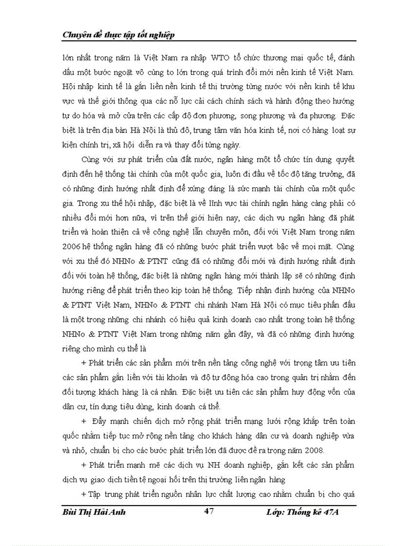 image for page Phân tích kết quả hoạt động kinh doanh của Ngân Hàng Nông Nghiệp và Phát Triển Nông Thôn Chi nhánh Nam Hà Nội giai đoạn 2006 2008 1