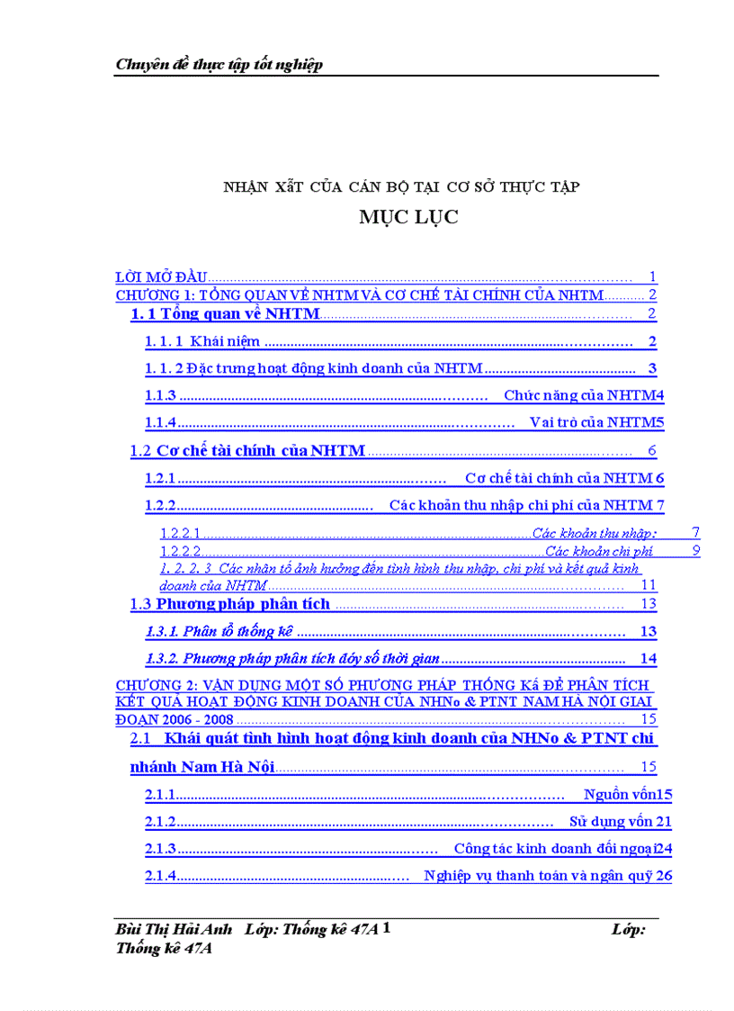 image for page Phân tích kết quả hoạt động kinh doanh của Ngân Hàng Nông Nghiệp và Phát Triển Nông Thôn Chi nhánh Nam Hà Nội giai đoạn 2006 2008 1