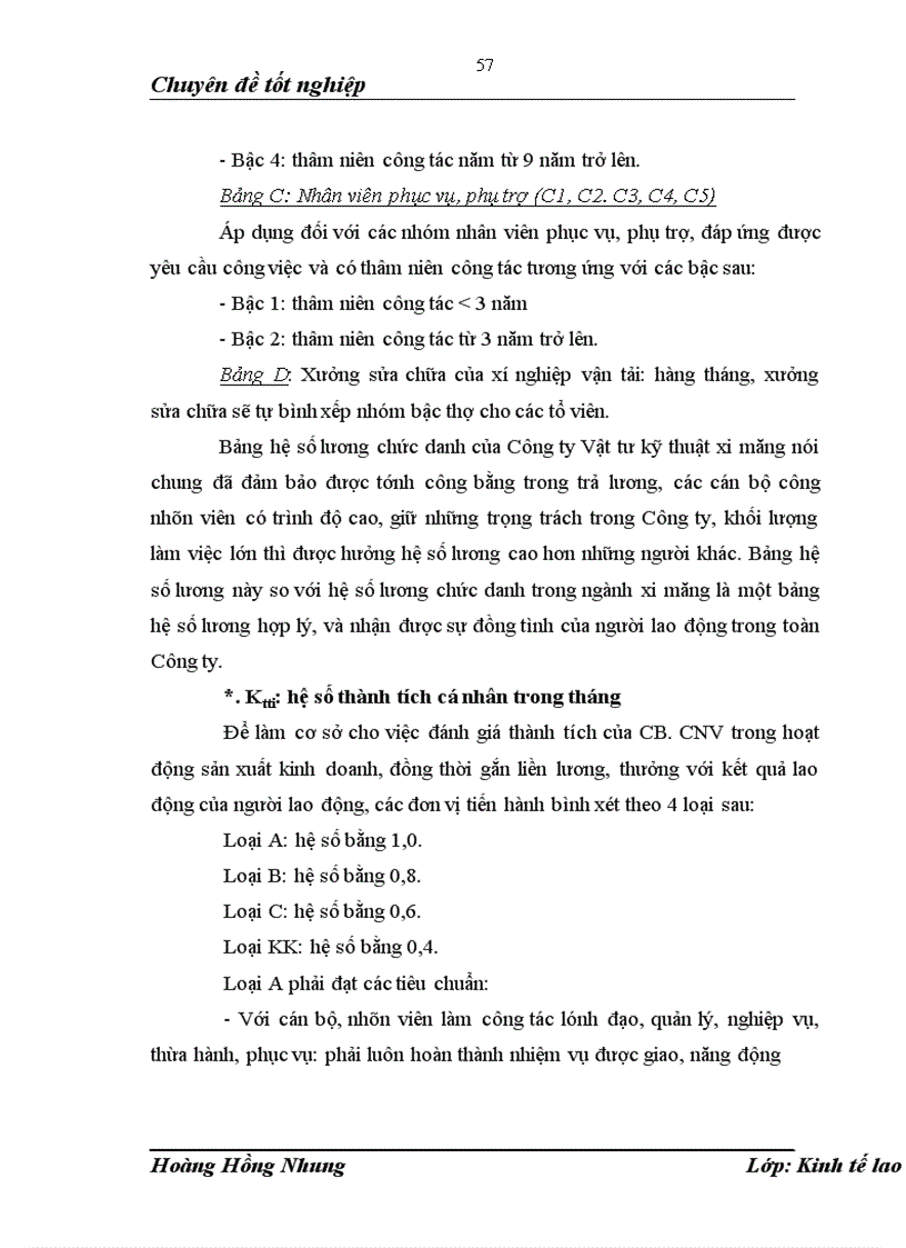 image for page Một số vấn đề về thực trạng công tác trả lương tại công ty Vật tư kỹ thuật xi măng 1