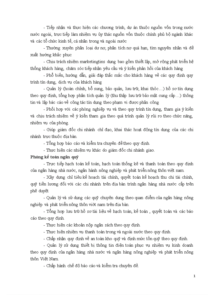 image for page Báo cáo tổng hợp về hoạt động của Ngân hàng nông nghiệp và phát triển nông thôn chi nhánh Đông Hà Nội