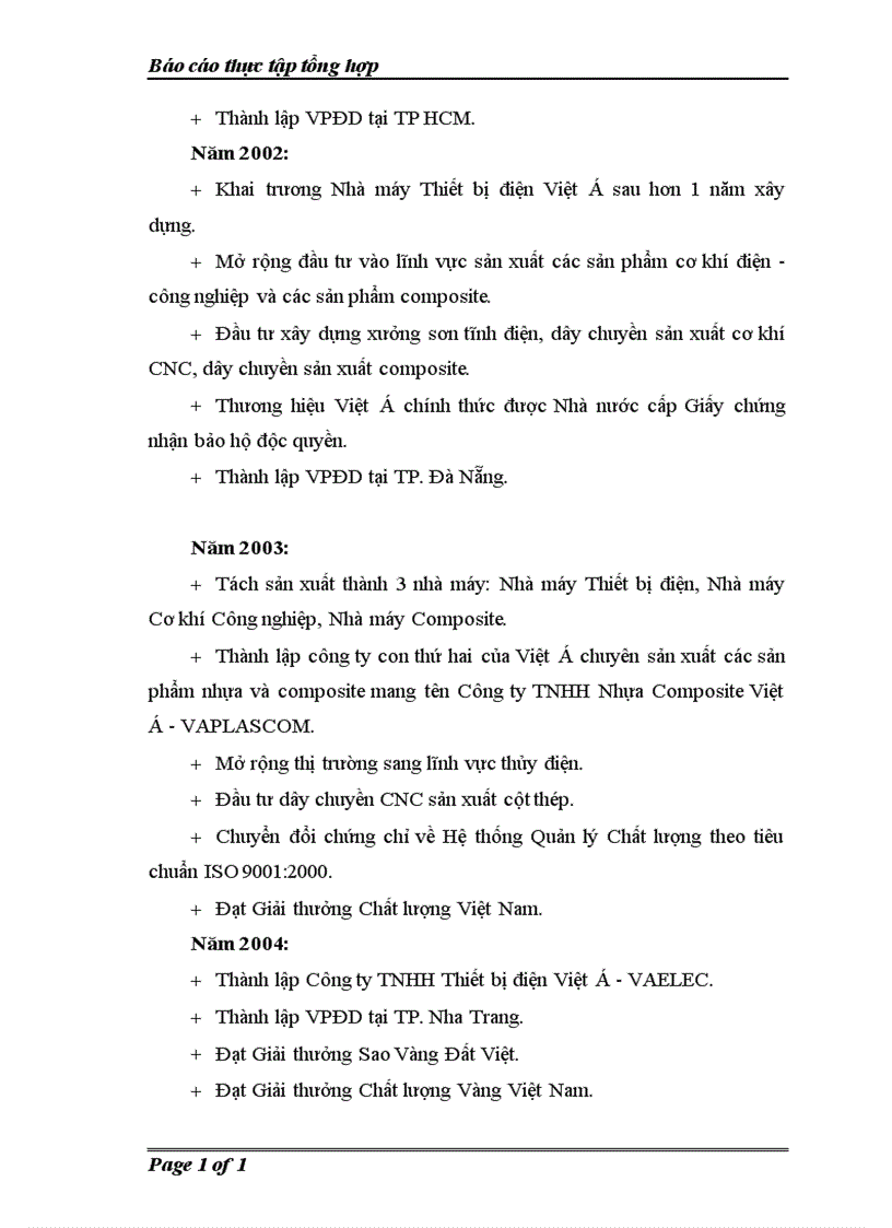image for page Thực trạng tình hình hoạt động sản xuất kinh doanh của công ty cổ phần tập đoàn đầu tư thương mại công nghiệp việt á