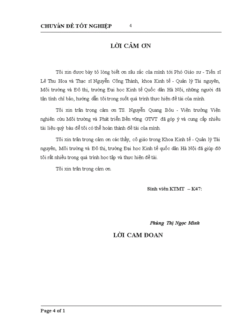 image for page Lồng ghép các vấn đề bảo vệ môi trường trong quy hoạch phát triển và khai thác hệ thống giao thông đường bộ tại Hà Nội giai đoạn 2010 2020 1