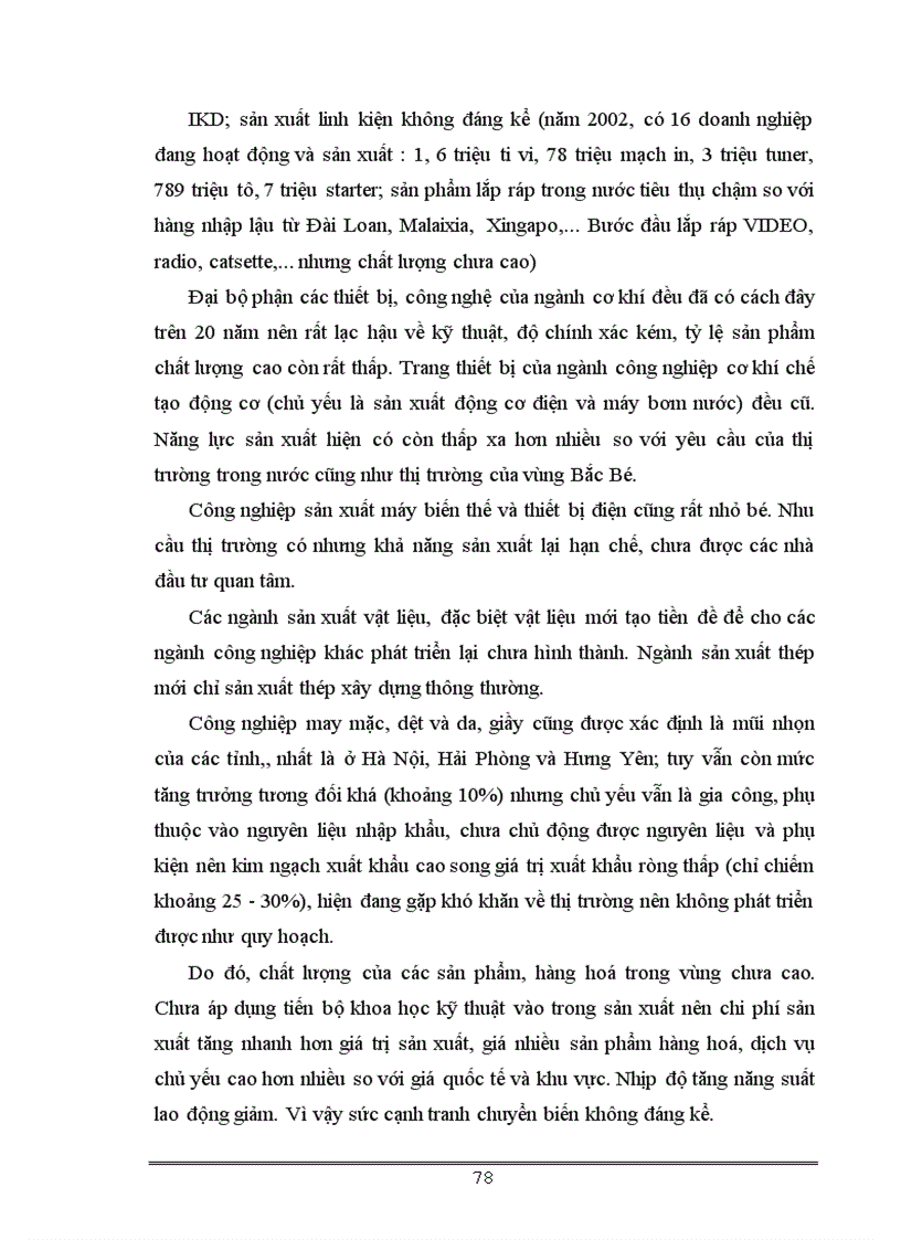 image for page Một số vấn đề về đầu tư phát triển công nghiệp vùng KTTĐ Bắc Bộ 1