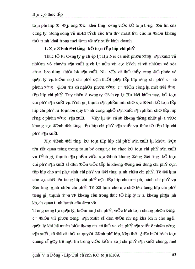 image for page Tổ chức công tác kế toán chi phí sản xuất và tính giá thành sản phẩm tại công ty Gạch ốp lát Hà Nội 1