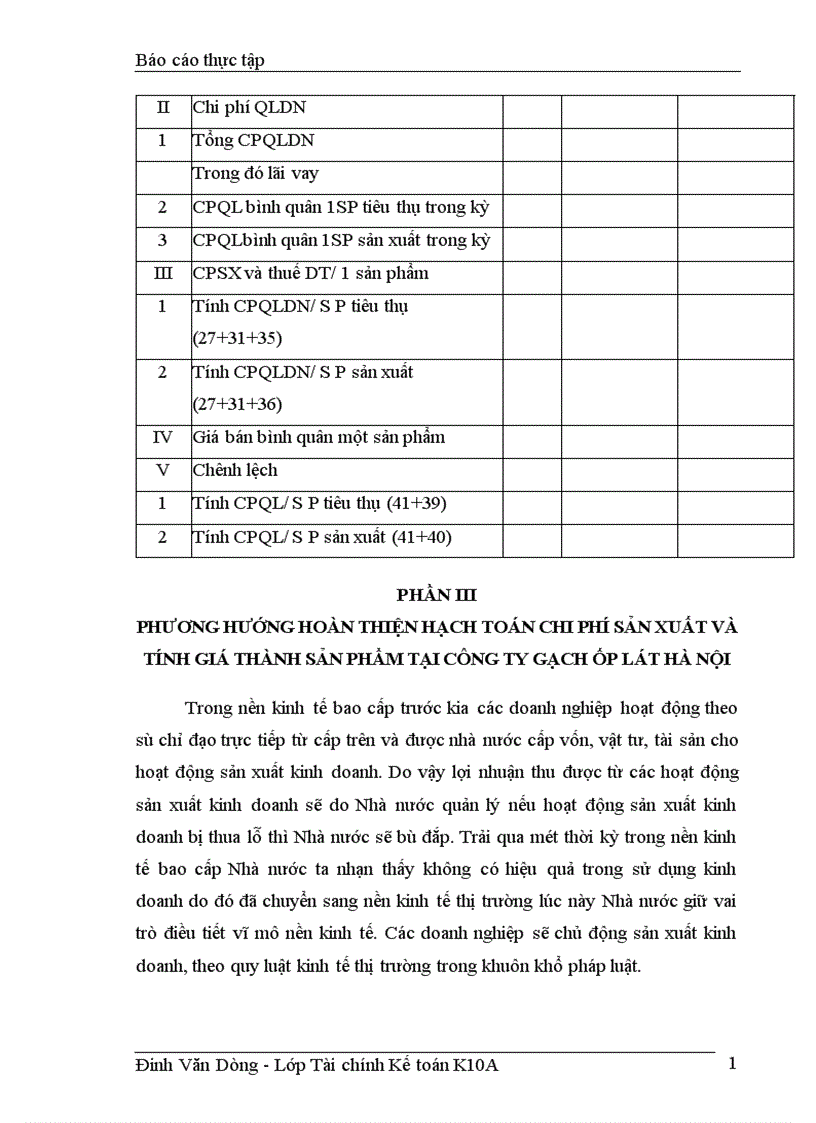 image for page Tổ chức công tác kế toán chi phí sản xuất và tính giá thành sản phẩm tại công ty Gạch ốp lát Hà Nội 1
