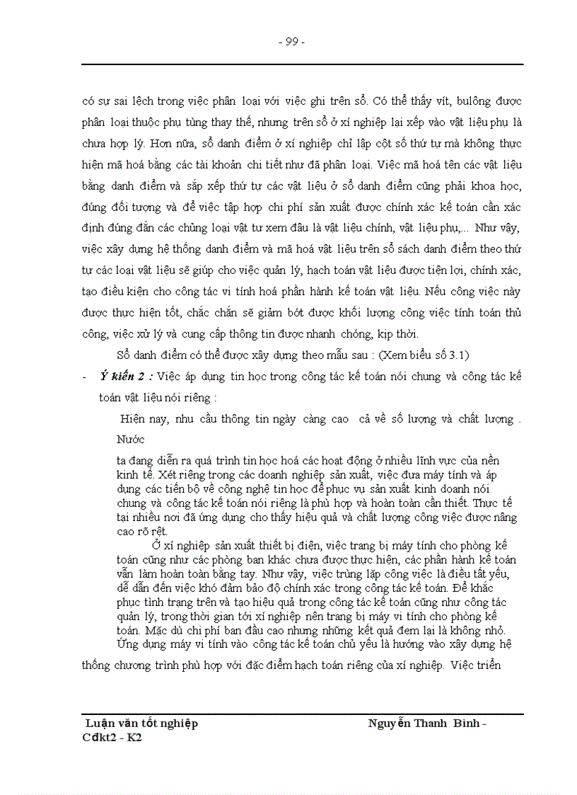 image for page Tổ chức công tác kế toán nguyên vật liệu tại Xí nghiệp sản xuất thiết bị điện 1