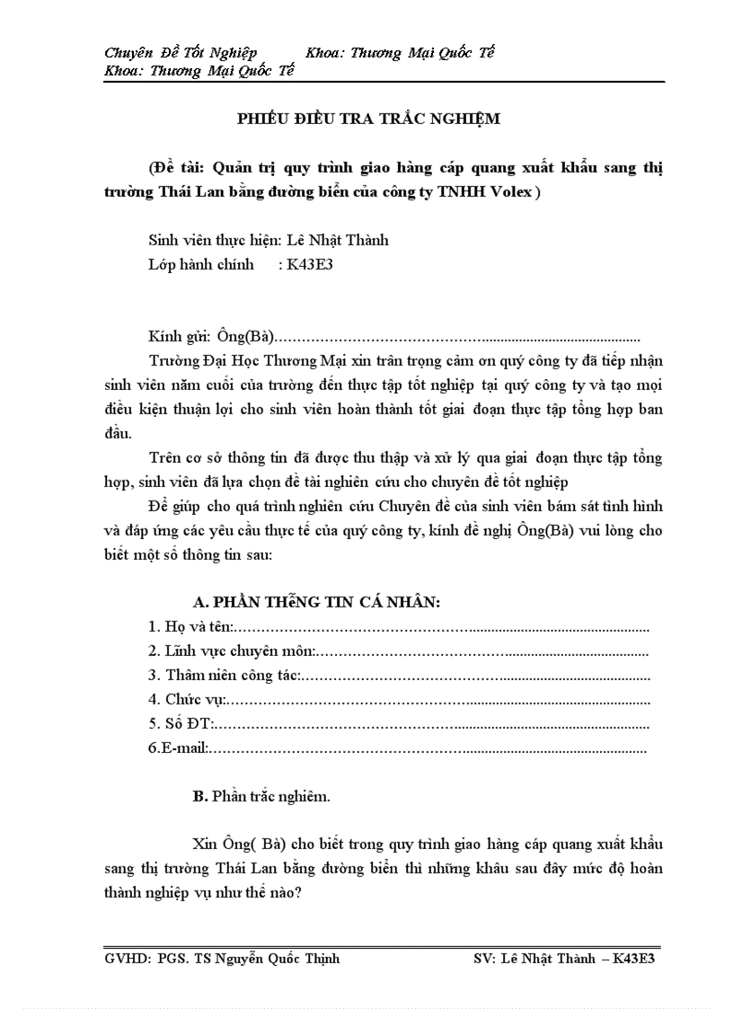 image for page Quản trị quy trình giao hàng cáp quang xuất khẩu bằng đường biển sang thị trường Thái Lan của công ty TNHH Volex
