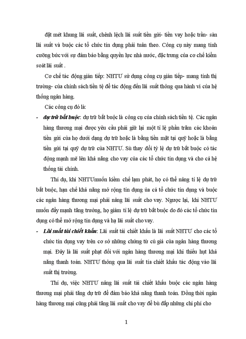 image for page Thực trạng chính sách lãi suất ở Việt Nam 1