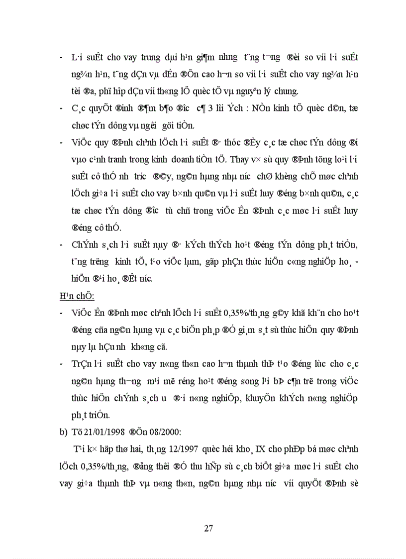 image for page Thực trạng chính sách lãi suất ở Việt Nam 1