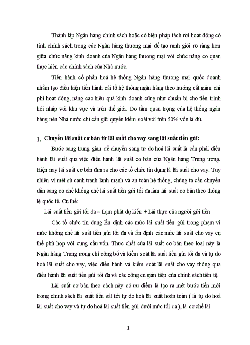 image for page Thực trạng chính sách lãi suất ở Việt Nam 1