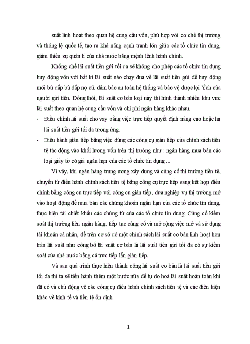 image for page Thực trạng chính sách lãi suất ở Việt Nam 1