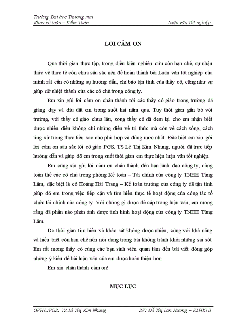 image for page Một số giải pháp nâng cao hiệu quả sử dụng Vốn lưu động của công ty TNHH Tùng Lâm 1