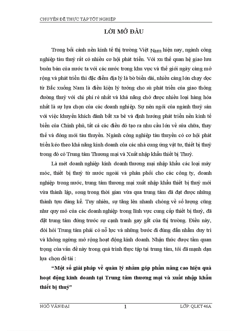 image for page Một số giải pháp về quản lý nhằm góp phần nâng cao hiệu quả hoạt động kinh doanh tại Trung tâm thương mại và xuất nhập khẩu thiết bị thuỷ 1