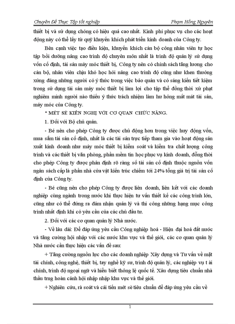 image for page Một số giải pháp nhằm nâng cao Hiệu quả sử dụng Vốn cố định tại Công ty Tư vấn Xây dựng Dân dụng Việt Nam 1