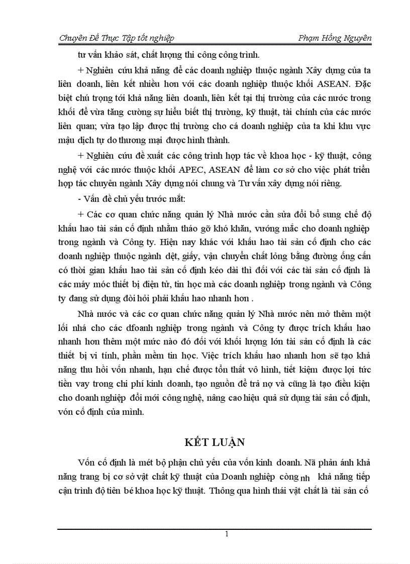 image for page Một số giải pháp nhằm nâng cao Hiệu quả sử dụng Vốn cố định tại Công ty Tư vấn Xây dựng Dân dụng Việt Nam 1