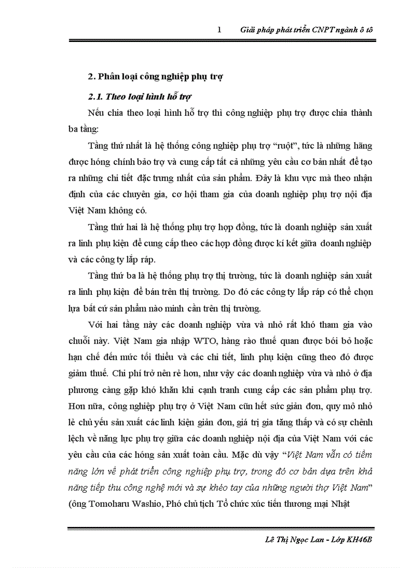 image for page Giải pháp phát triển công nghiệp phụ trợ ngành ô tô ở Việt Nam