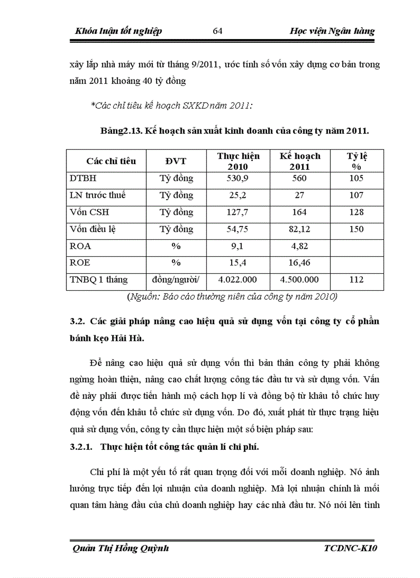image for page Giải pháp nâng cao hiệu quả sử dụng vốn tại Công ty cổ phần bánh kẹo Hải Hà 1