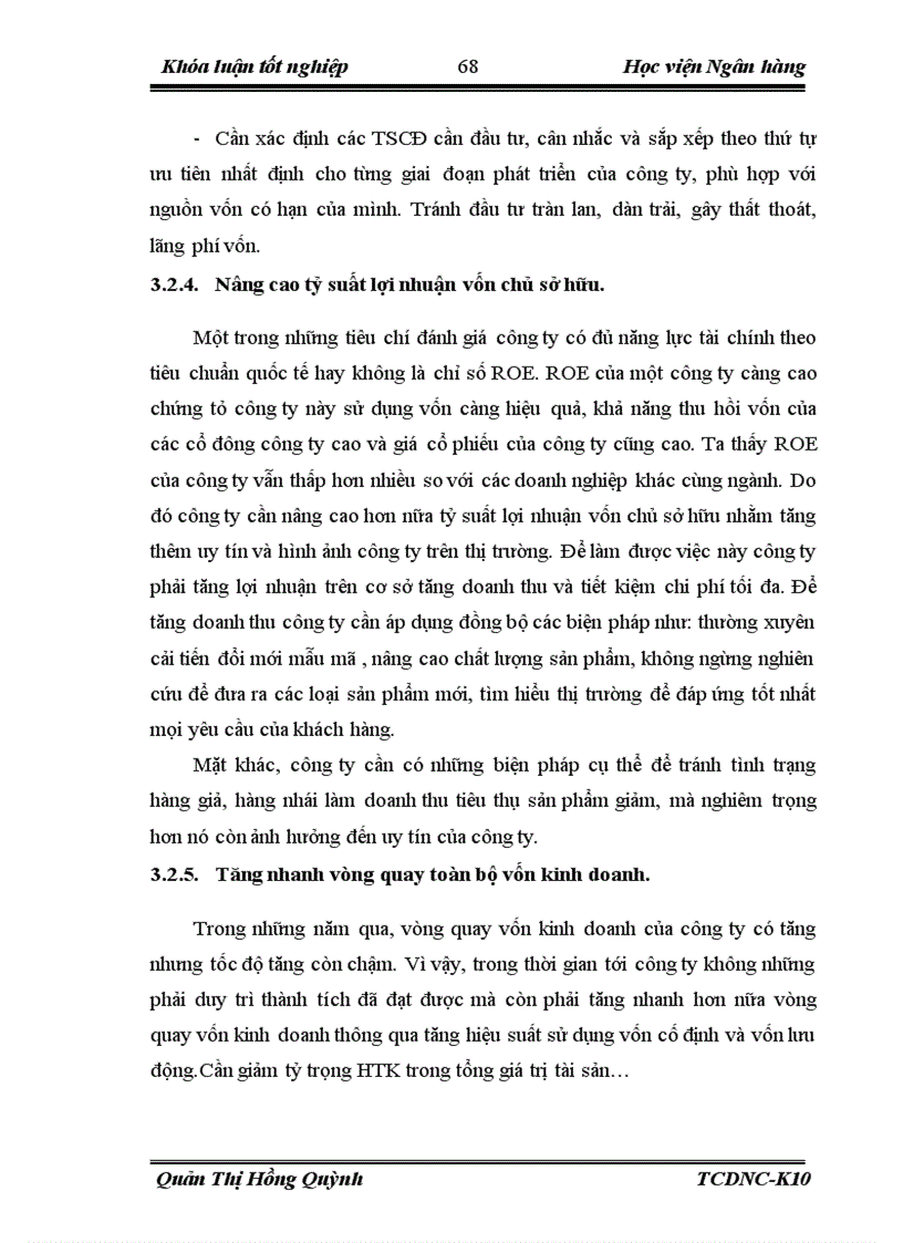 image for page Giải pháp nâng cao hiệu quả sử dụng vốn tại Công ty cổ phần bánh kẹo Hải Hà 1