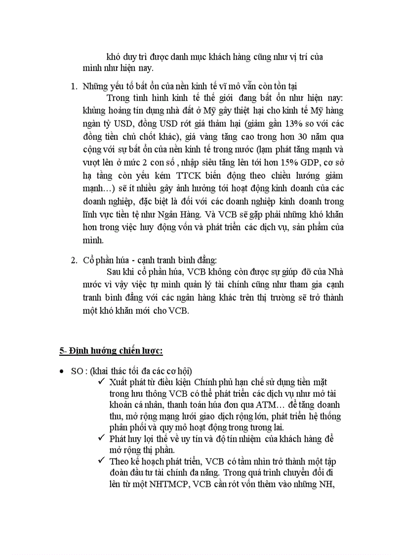 image for page Môi trường vĩ mô Việt Nam và sử dụng SWOT phân tích môi trường kinh doanh của doanh nghiệp
