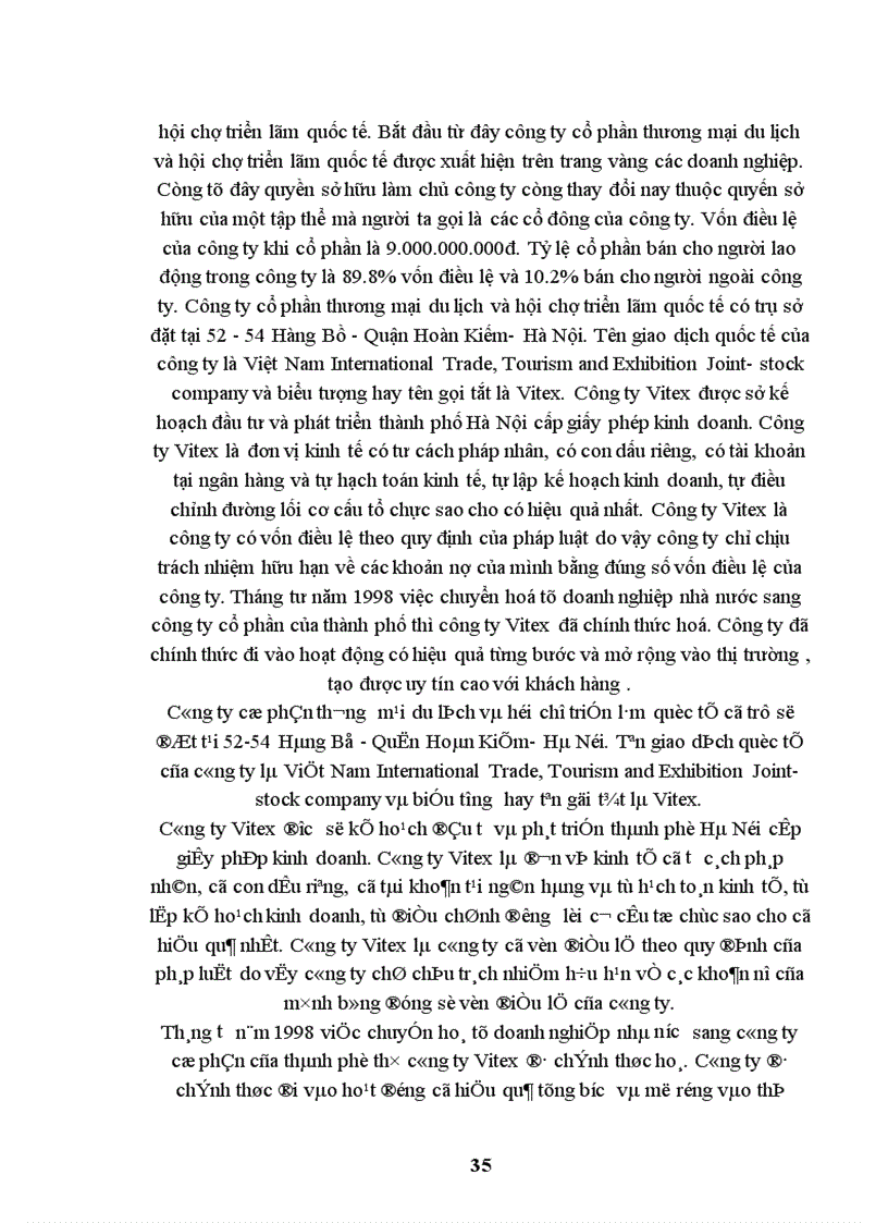 image for page Hoàn thiện tổ chức hoạt động marketing hội chợ thương mại của công ty cổ phần thương mại thương mại du lịch và hội chợ triển lãm quốc tế Vitex 1