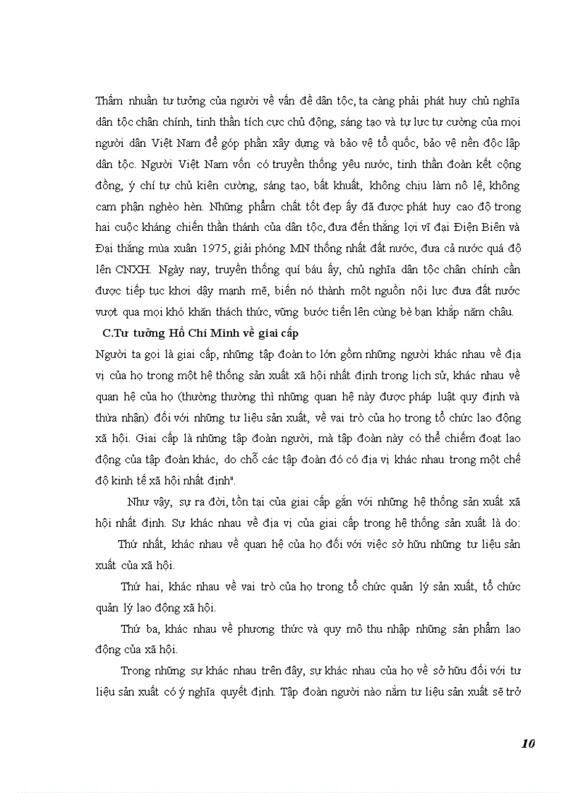 image for page Phân tích mối quan hệ biện chứng giữa vấn đề dân tộc và vấn đề giai cấp trong tư tưởng Hồ Chí Minh 1