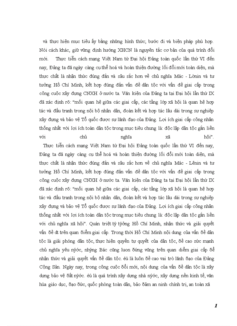 image for page Phân tích mối quan hệ biện chứng giữa vấn đề dân tộc và vấn đề giai cấp trong tư tưởng Hồ Chí Minh 1