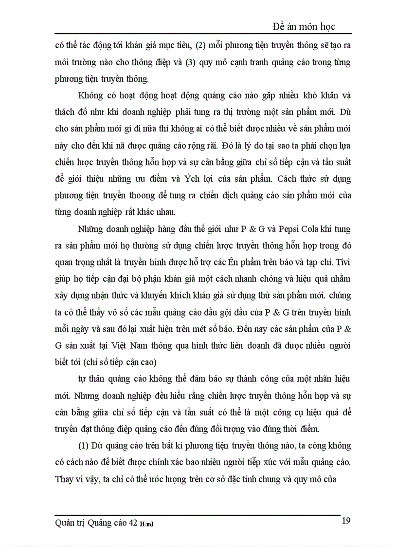 image for page Báo cáo thực tập tổng hợp Thực trạng việc sử dụng phương tiện quảng cáo trong hoạt động marketing sản phẩm điện tử của công ty Daewoo Hanel
