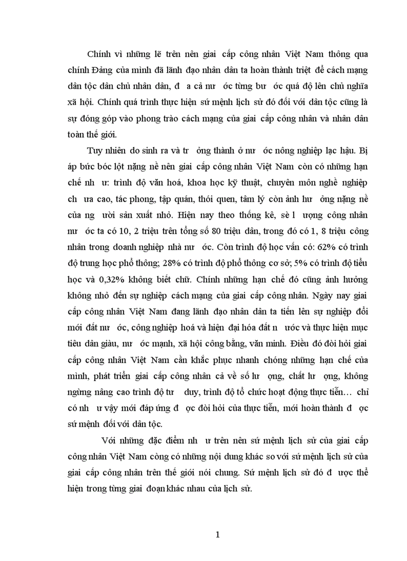 image for page Vai trò của Đảng cộng sản trong quá trình thực hiện sứ mệnh lịch sử của giai cấp công nhân