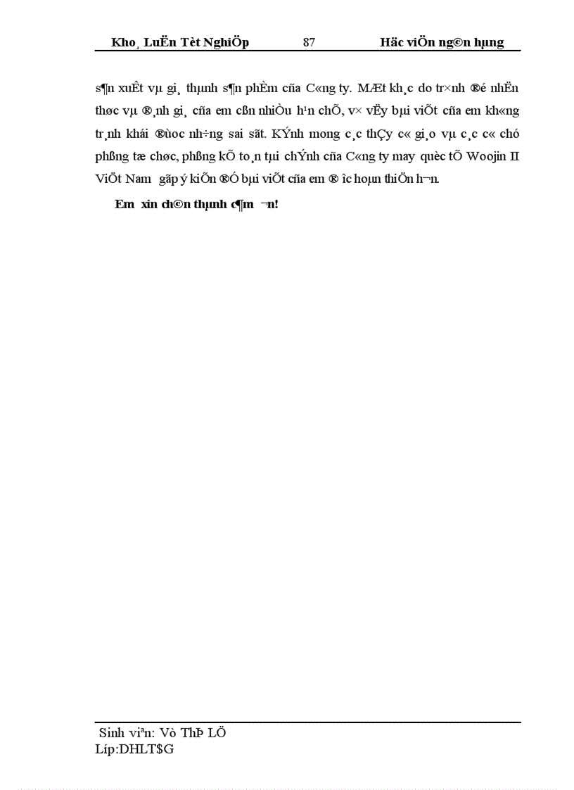 image for page Thực trạng tổ chức công tác kế toán tập hợp chi phí sản xuất và tính giá thành sản phẩm tại công ty TNHH may Xuân Ngọc