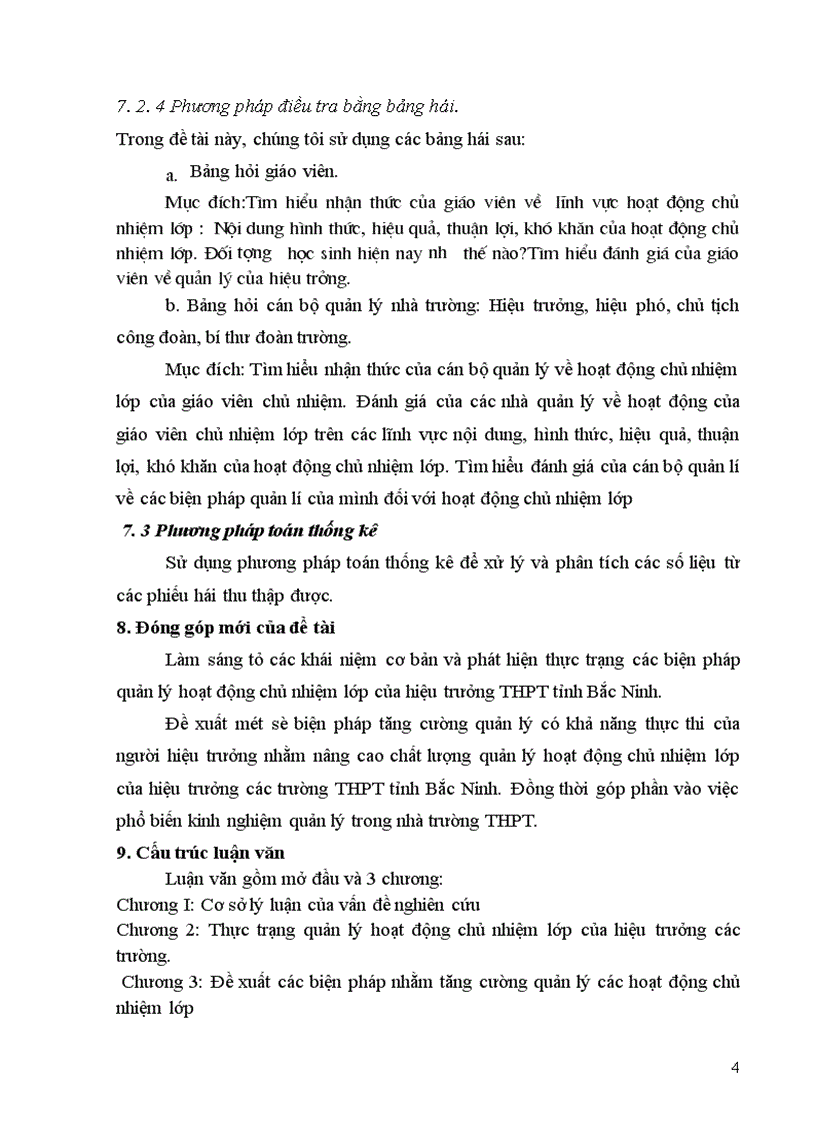 image for page Một số biện pháp tăng cường quản lý của hiệu trưởng đối với hoạt động chủ nhiệm lớp trong các trường THPT tỉnh Bắc Ninh 1