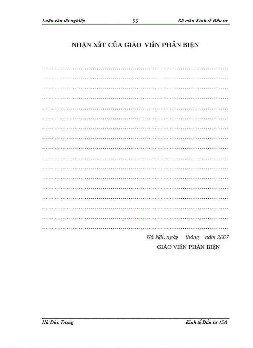 image for page Thẩm định dự án đầu tư vay vốn trung và dài hạn tại Sở giao dịch Ngân hàng Ngoại thương Việt Nam Thực trạng và giải pháp 1